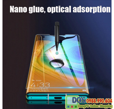 kính cường lực huawei mate 30 pro uv chính hãng full màn