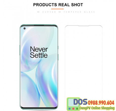 kính cường lực oneplus 8 uv chính hãng full màn hình 1