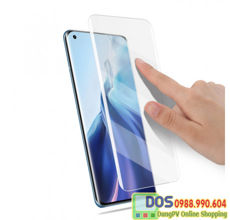 Kính cường lực xiaomi mi 11 uv chính hãng 3