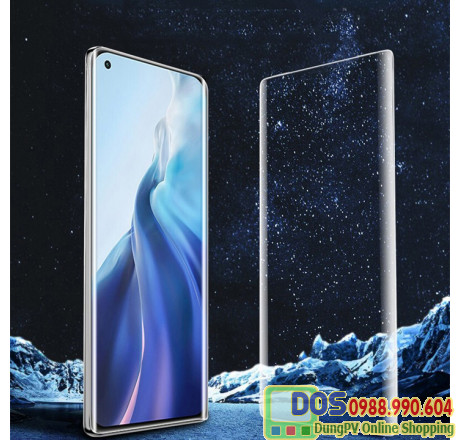 Kính cường lực xiaomi mi 11 uv chính hãng 2