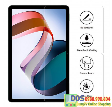Kính cường lực xiaomi redmi pad trắng trong suốt 3