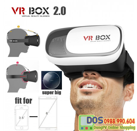 kính thực tế ảo  VR Box phiên bản 2 ( vr box 2)
