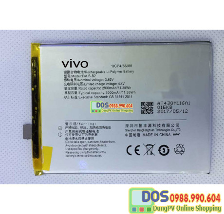 pin điện thoại vivo v5s