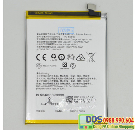 thay pin điện thoại oppo a3s chính hãng 2