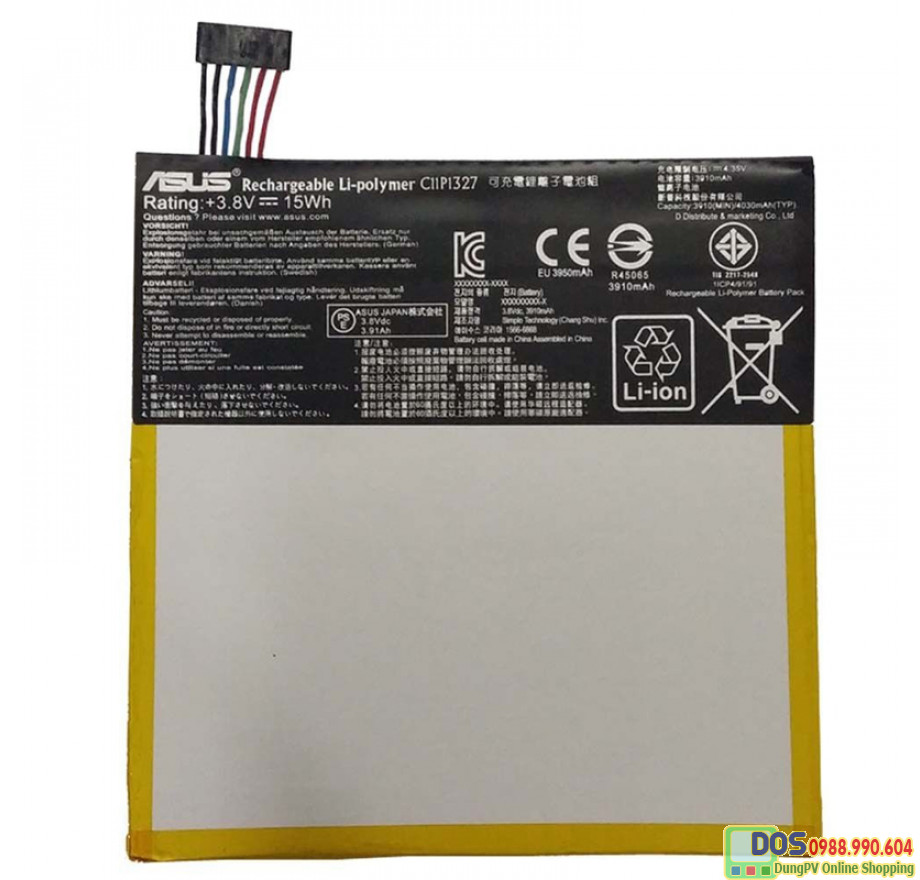 Pin Asus Fonepad 7 K012 Fe170cg Pin May Tinh Bảng Asus K012 Chinh Hang