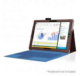 Bao da Microsoft Surface Pro 5 cao cấp gập cả bàn phím 