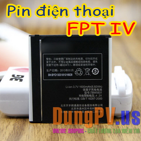 pin điện thoại FPT IV