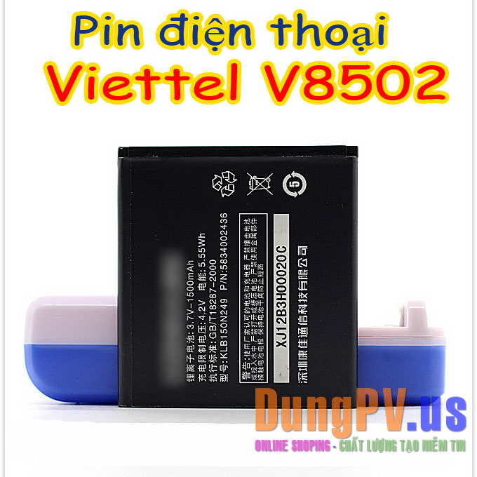 pin điện thoại Viettel V8502 v8508