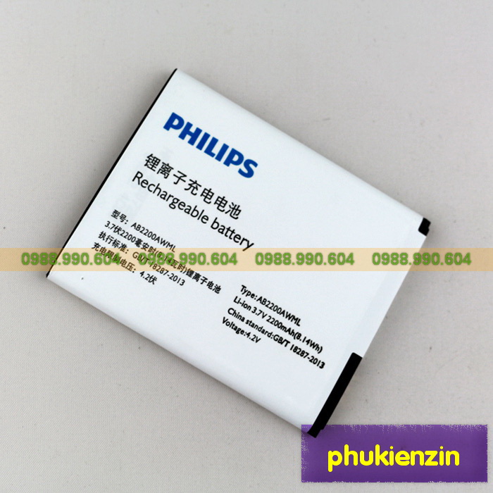 pin Philips W3500 T3500 W3509