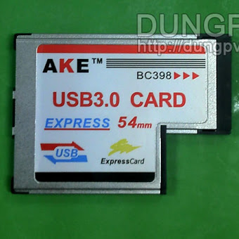 Express card 54mm to usb 3.0 v1 Express card 54mm to usb 3.0 v1