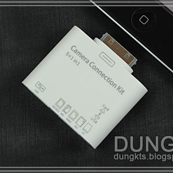 iPad/iPad 2 camera connection kit 5in1 (Linh kiện) iPad/iPad 2 camera connection kit 5in1 (Linh kiện)