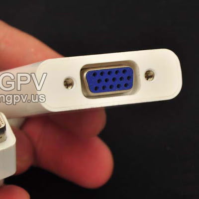 mini Displayport/ Thunderbolt to VGA mini Displayport/ Thunderbolt to VGA