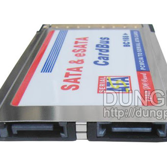 PCMCIA to esata adapter PCMCIA to esata adapter
