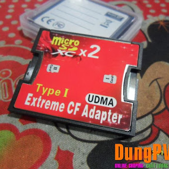 Thẻ Chuyển đổi Micro SD to CF Thẻ Chuyển đổi Micro SD to CF