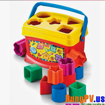 Hộp thả hình khối Fisher Price Hộp thả hình khối Fisher Price