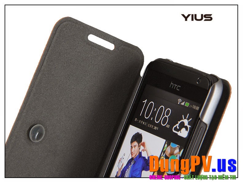 bao da htc desire 301 pudini