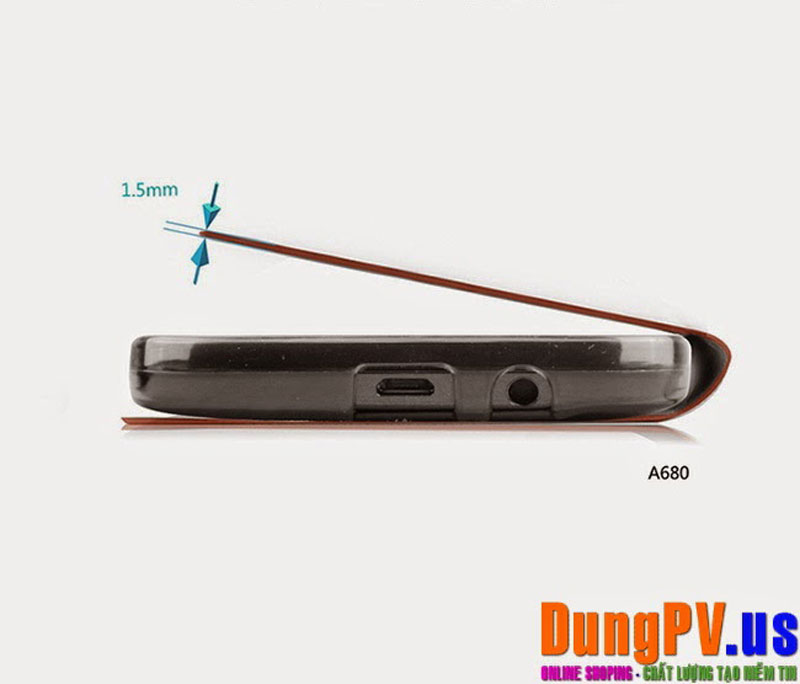 bao da lenovo A680 hiệu Mofi