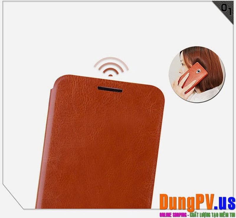bao da lenovo A680 hiệu Mofi