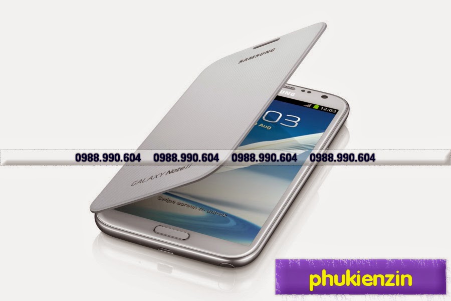 Bao da Samsung Galaxy Note II N7100 Flip Cover Bao da Samsung Galaxy Note II N7100 Flip Cover