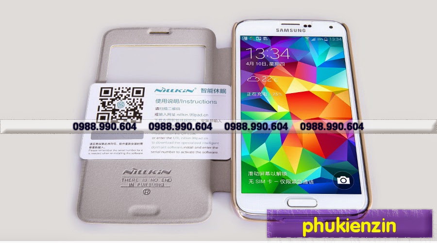 Bao da Samsung Galaxy S5 G900 Nillkin Bao da Samsung Galaxy S5 G900 Nillkin