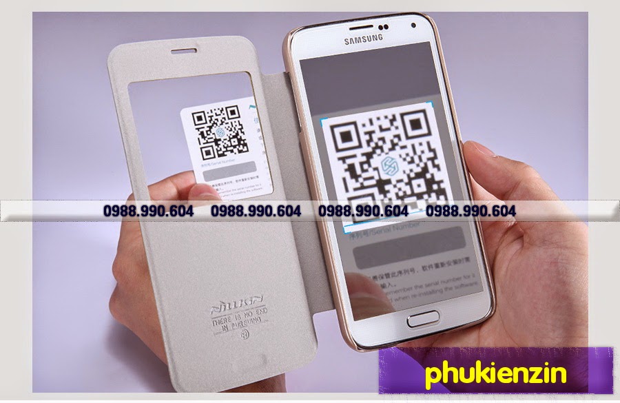 Bao da Samsung Galaxy S5 G900 Nillkin Bao da Samsung Galaxy S5 G900 Nillkin