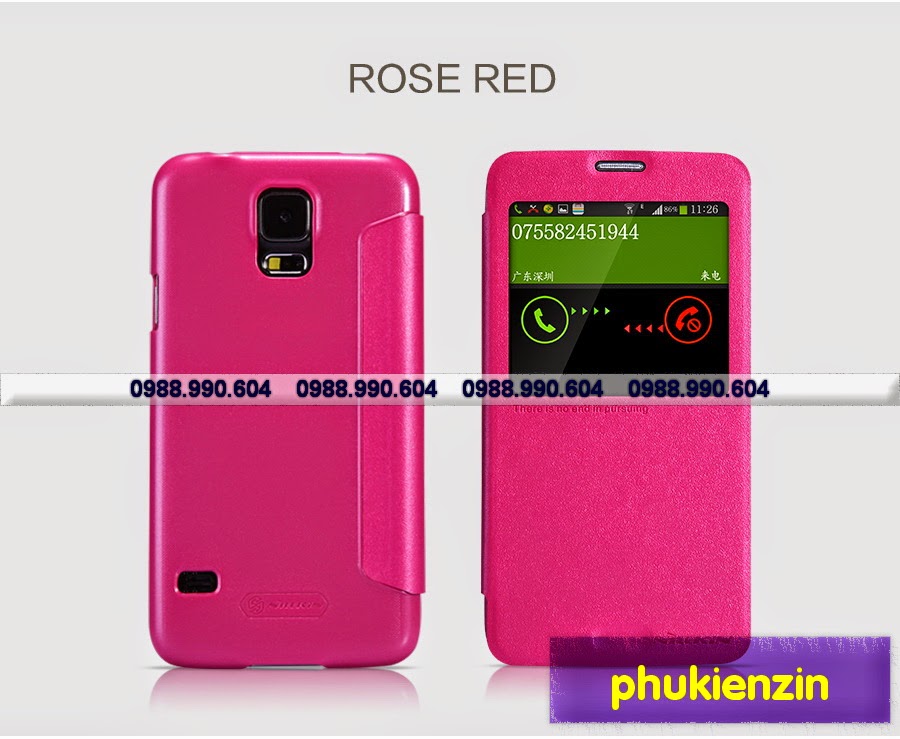 Bao da Samsung Galaxy S5 G900 Nillkin Bao da Samsung Galaxy S5 G900 Nillkin