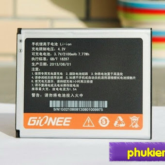 Pin điện thoại Gionee Gpad GN800, GN708W, GN708T Pin điện thoại Gionee Gpad GN800, GN708W, GN708T