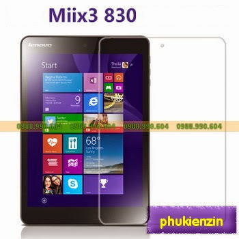 dán màn hình lenovo mixx 3 8 inch 830 kim cương