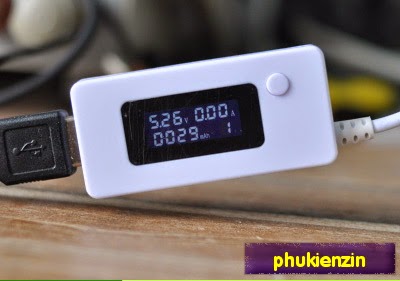 Thiết bị đo điện áp, kiểm tra sạc điện thoại Thiết bị đo điện áp, kiểm tra sạc điện thoại