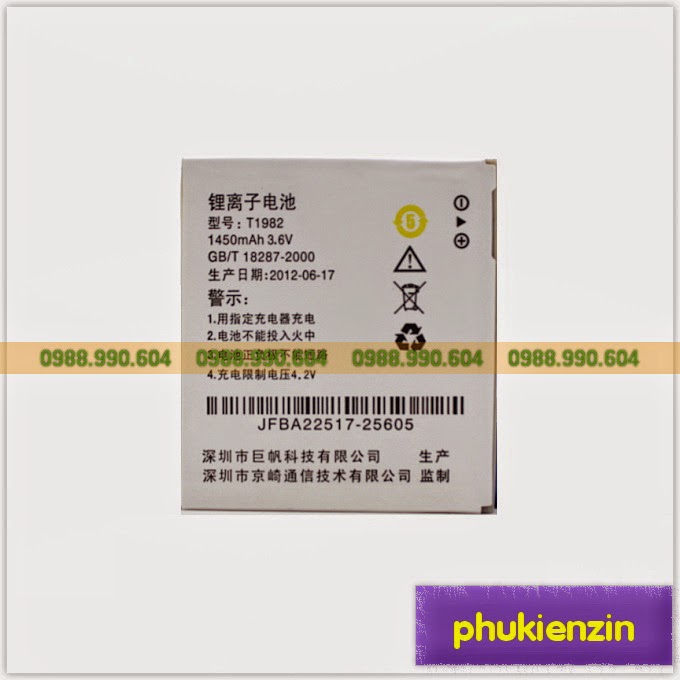 pin điện thoại viettel i6 pin điện thoại viettel i6