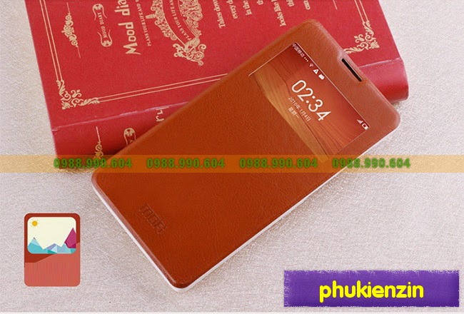 Bao da điện thoại Xiaomi redmi 1S hiệu MOfi Bao da điện thoại Xiaomi redmi 1S hiệu MOfi