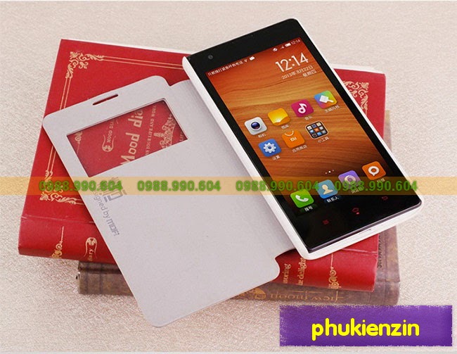 Bao da điện thoại Xiaomi redmi 1S hiệu MOfi Bao da điện thoại Xiaomi redmi 1S hiệu MOfi