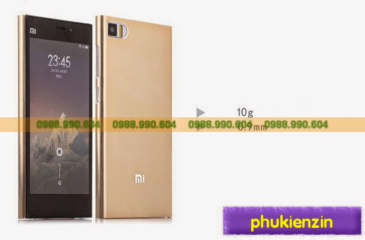 ốp lưng xiaomi mi3 vỏ kim loại ốp lưng xiaomi mi3 vỏ kim loại