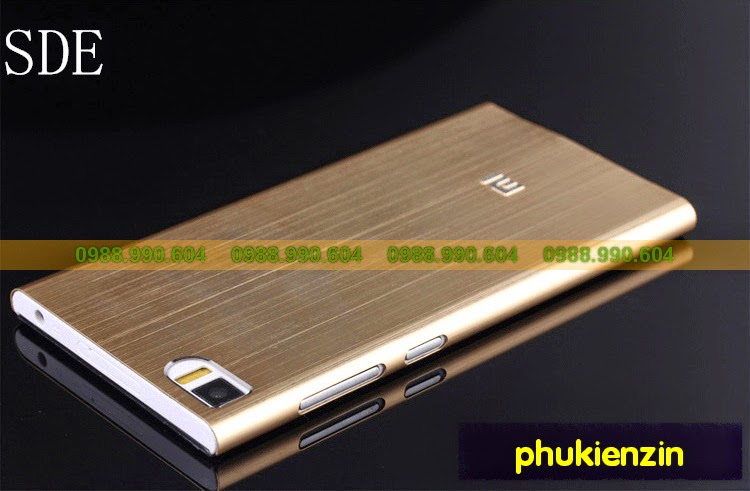 ốp lưng xiaomi mi3 vỏ kim loại ốp lưng xiaomi mi3 vỏ kim loại