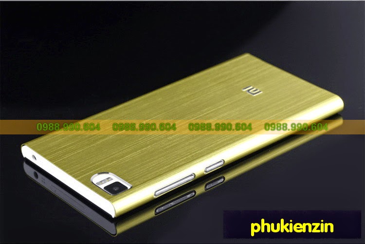 ốp lưng xiaomi mi3 vỏ kim loại ốp lưng xiaomi mi3 vỏ kim loại