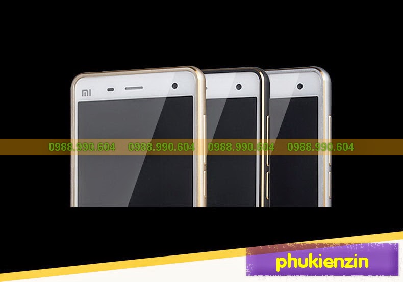 ốp viền kim loại xiaomi mi4