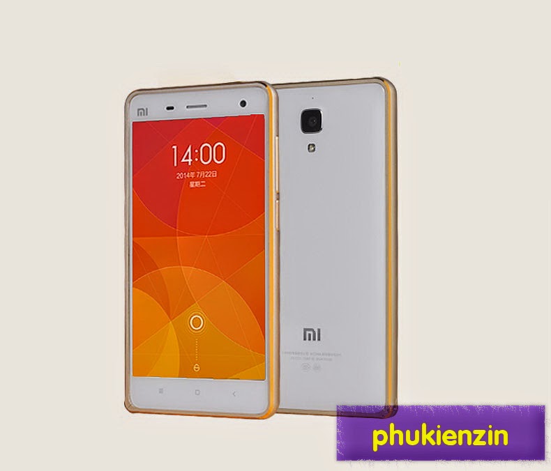 ốp viền kim loại xiaomi mi4