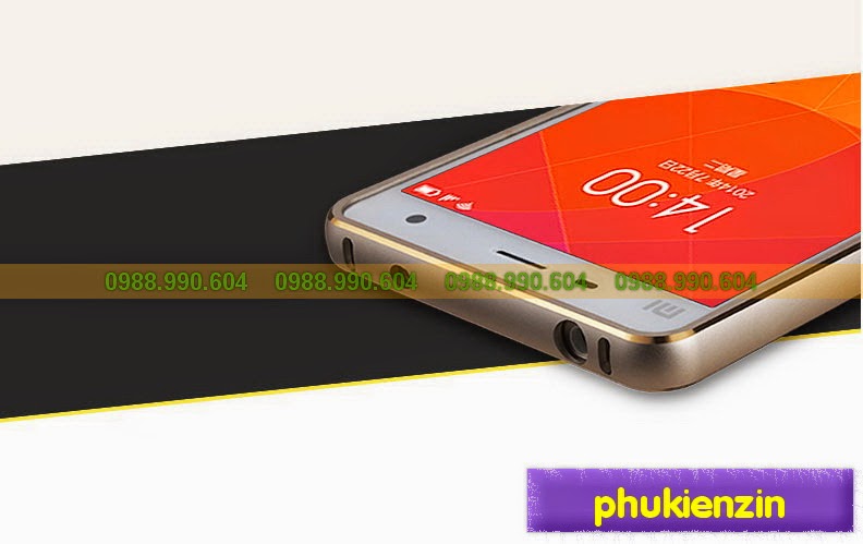 ốp viền kim loại xiaomi mi4
