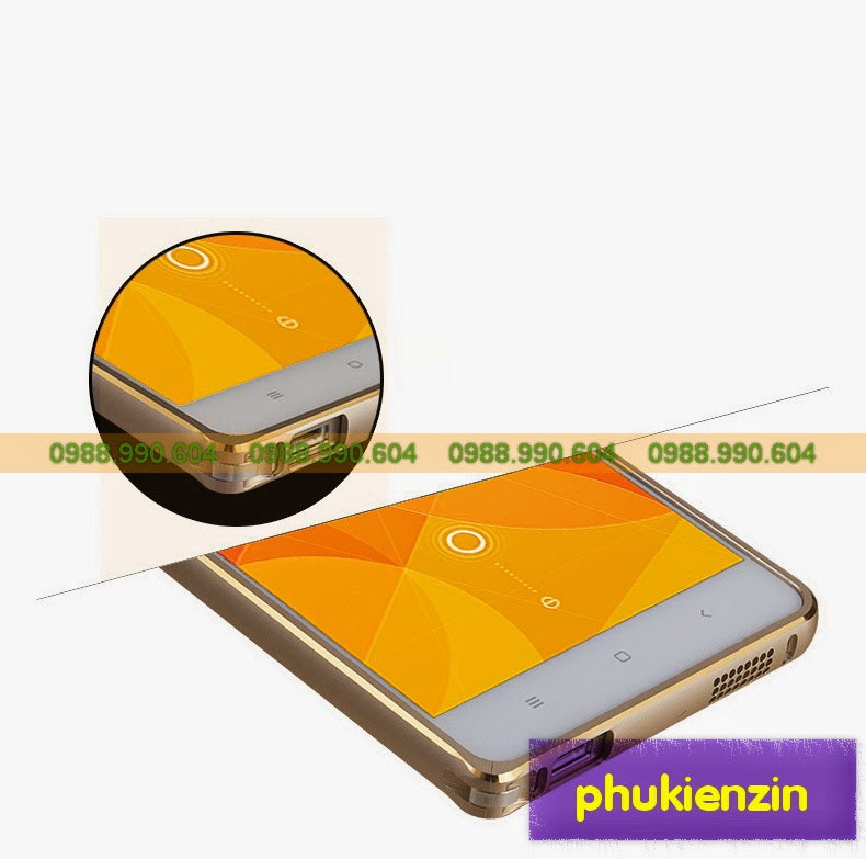 ốp viền kim loại xiaomi mi4