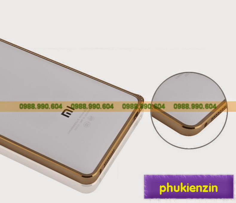 ốp viền kim loại xiaomi mi4