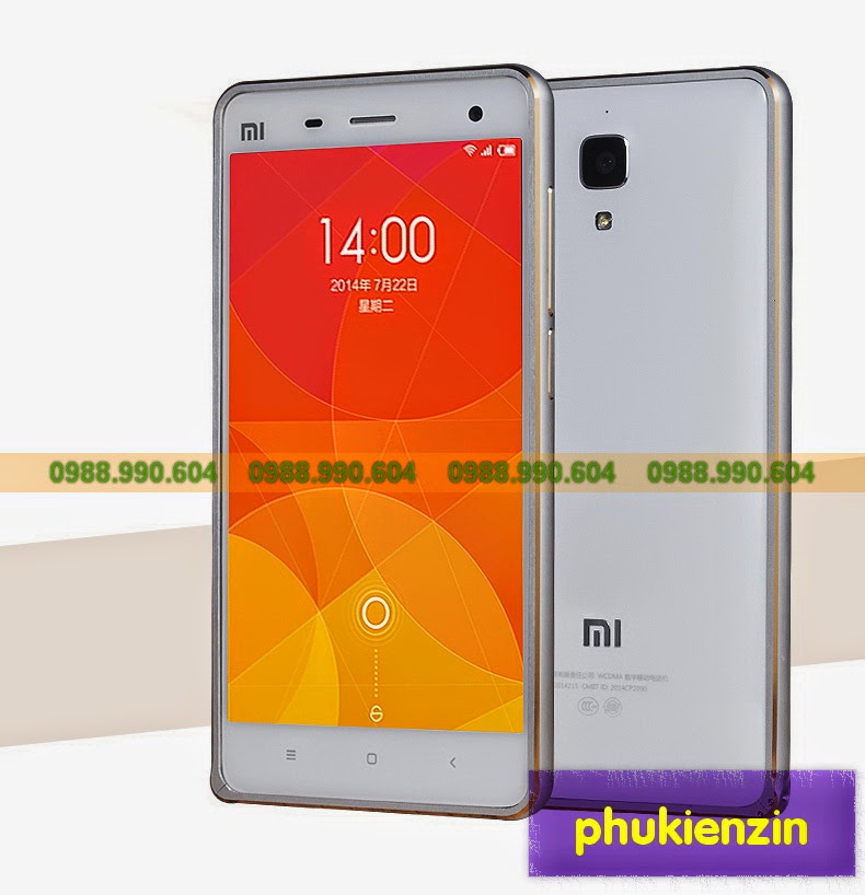 ốp viền kim loại xiaomi mi4