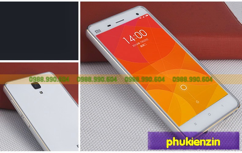 ốp viền kim loại xiaomi mi4