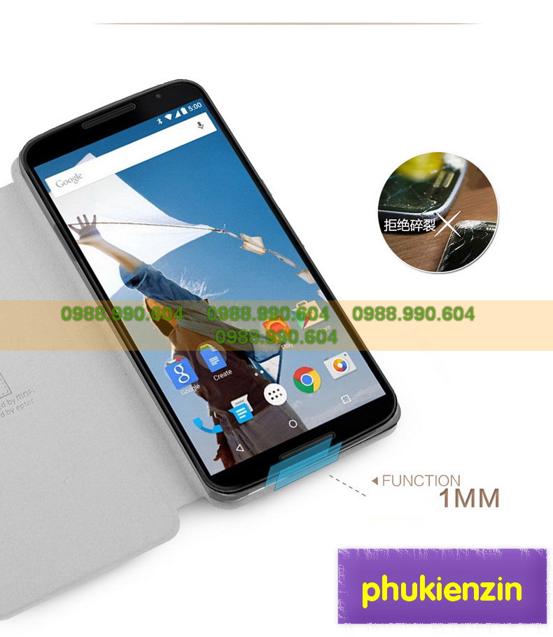 bao da google Nexus 6 hiệu Mofi
