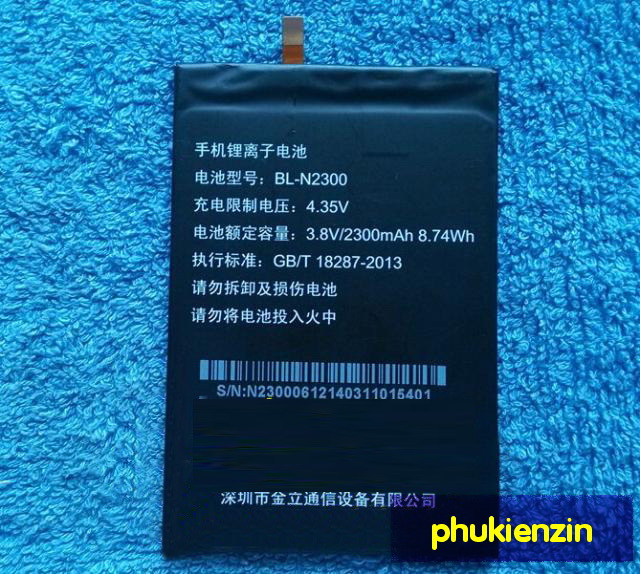 pin điện thoại Gionee S5.5