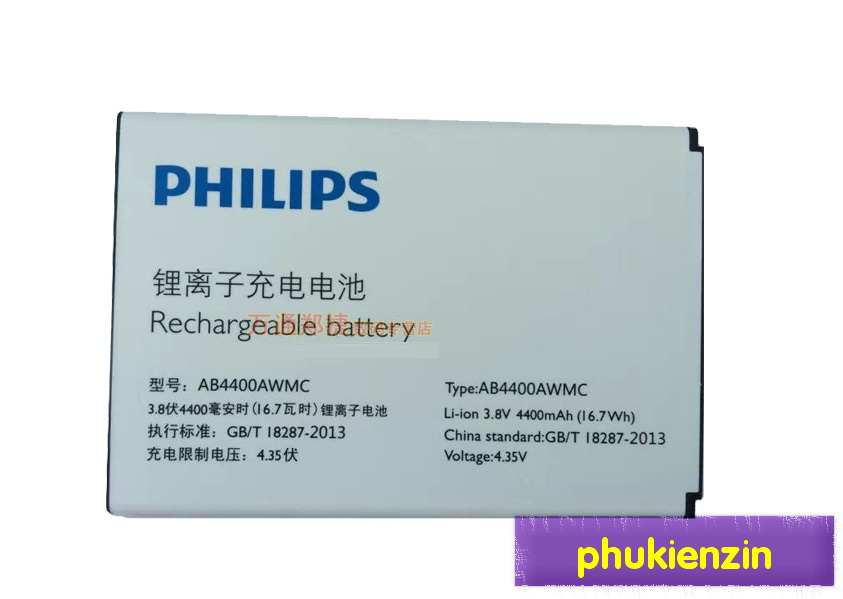 Pin điện thoại Philips V387 Pin điện thoại Philips V387