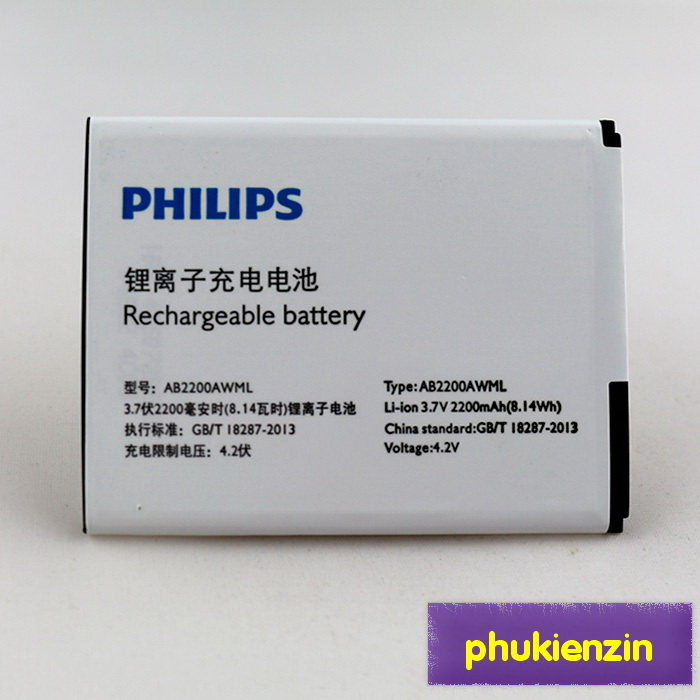 Pin điện thoại Philips W3500 T3500 W3509 Pin điện thoại Philips W3500 T3500 W3509