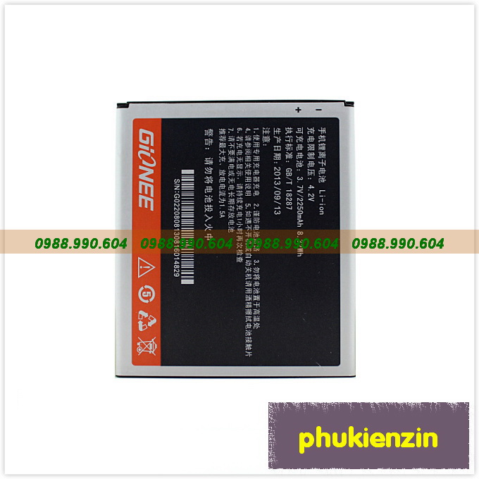 pin điện thoại gionee Gpad G3
