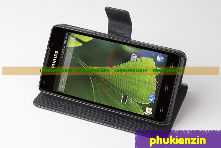 bao da điện thoại philips w6610 bao da điện thoại philips w6610