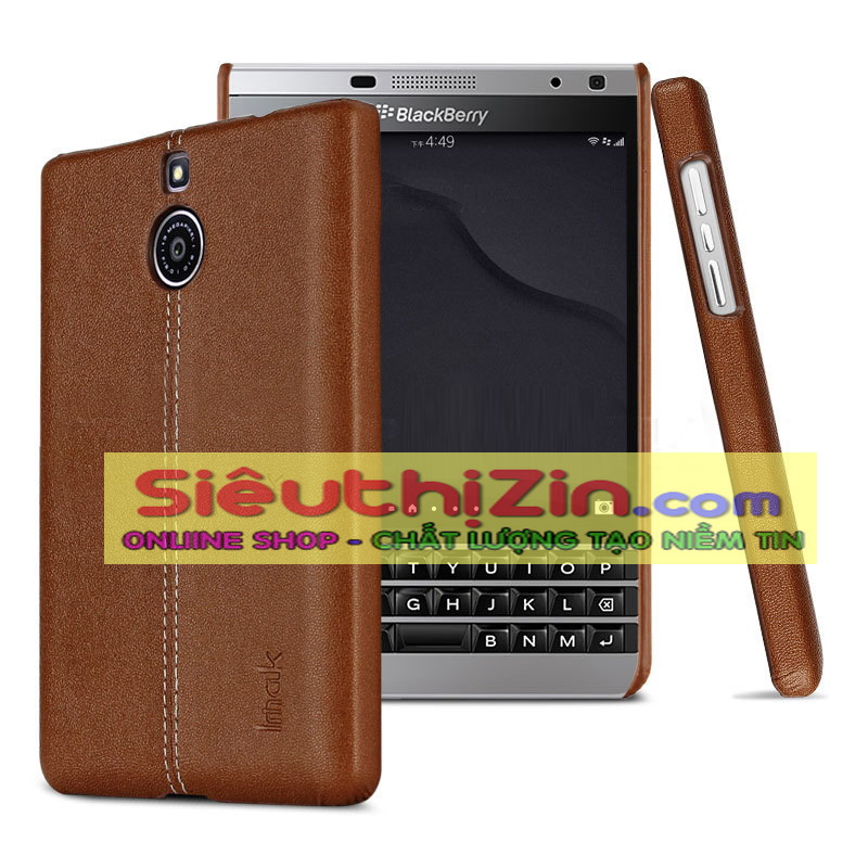 Ốp da Blackberry Passport Silver Edition hiệu IMAK : Ốp da Blackberry Passport Silver Edition hiệu IMAK :