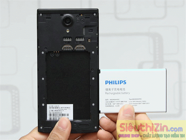Pin điện thoại Philips S398 bảo hành 1 tháng
